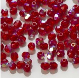 Zdjęcie - Fire Polish Siam Ruby AB (X90090) 3mm
